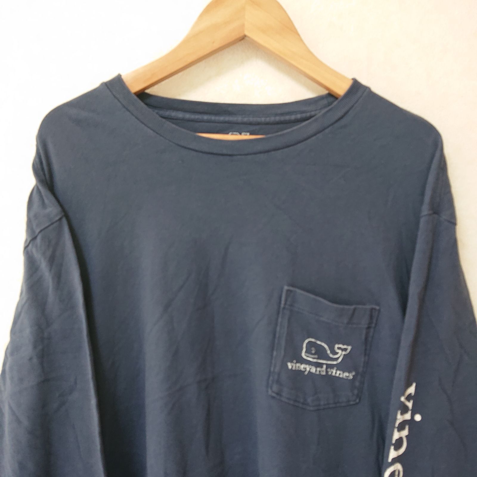 w^)b vineyard vines ヴィンヤードヴァインズ 長袖 カットソー ロンT 