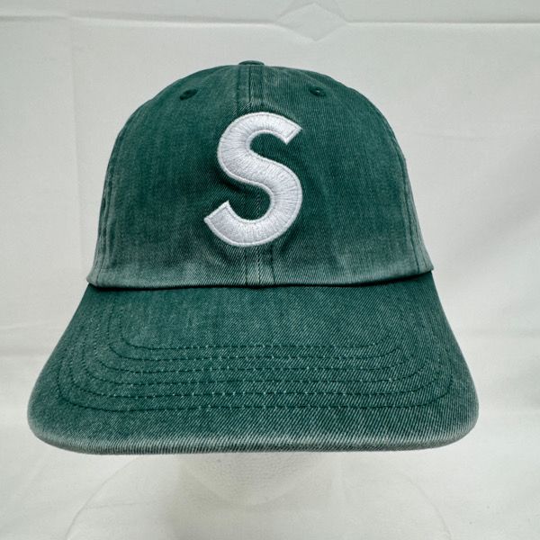 格安品 Supreme シュプリーム 25SS Pigment Coated S Logo 6-Panel ピグメントコートSロゴ6パネルキャップ 帽子