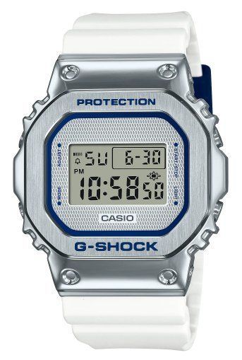 カシオ Gショック 海外モデル メタルフェイス GM-5600LC-7 新品 - T