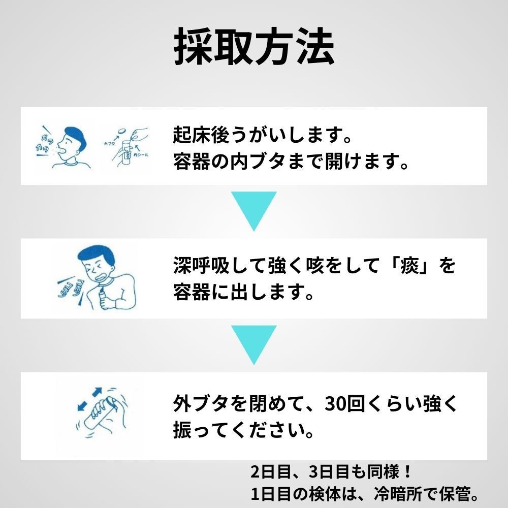 肺がん検査キット 喀痰検査 細胞診検査