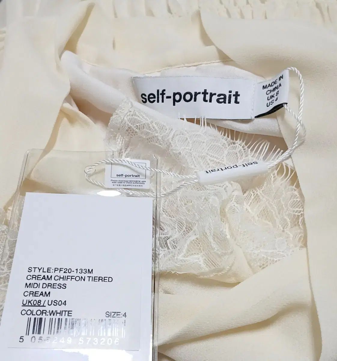 ❇️Selfportrait正規25春新セルフポートリボン柄プリーツワンピース SELF PORTRAIT - ❇️Selfportrait正規25秋新作セルフポート