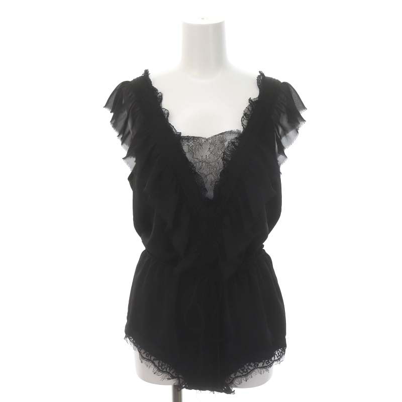 激安の Maison Playsuit Lace-Trimmed Playsuit パジャマ ルームウェア ...