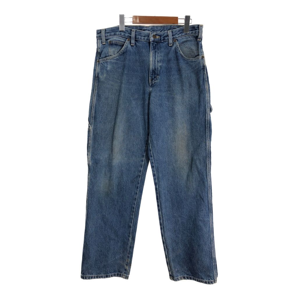 Dickies ディッキーズ ペインター デニムパンツ ブルー (メンズ W32 L30) 中古 古着 R4375