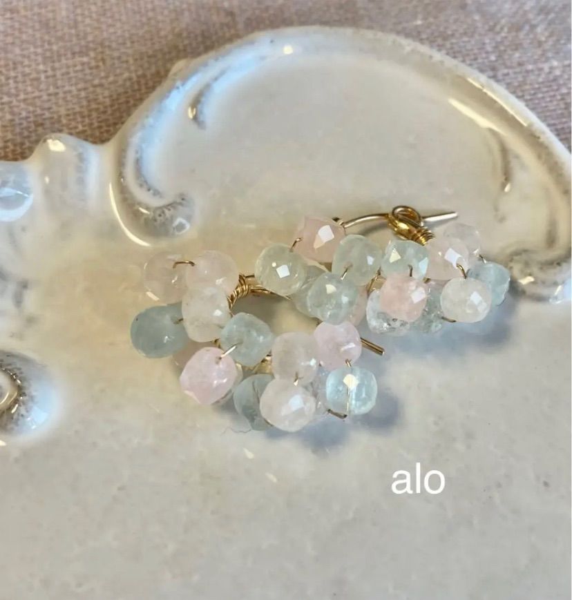 アクアマリン（ベリル） 天然石 14kgf ベリルミックス アクアマリン