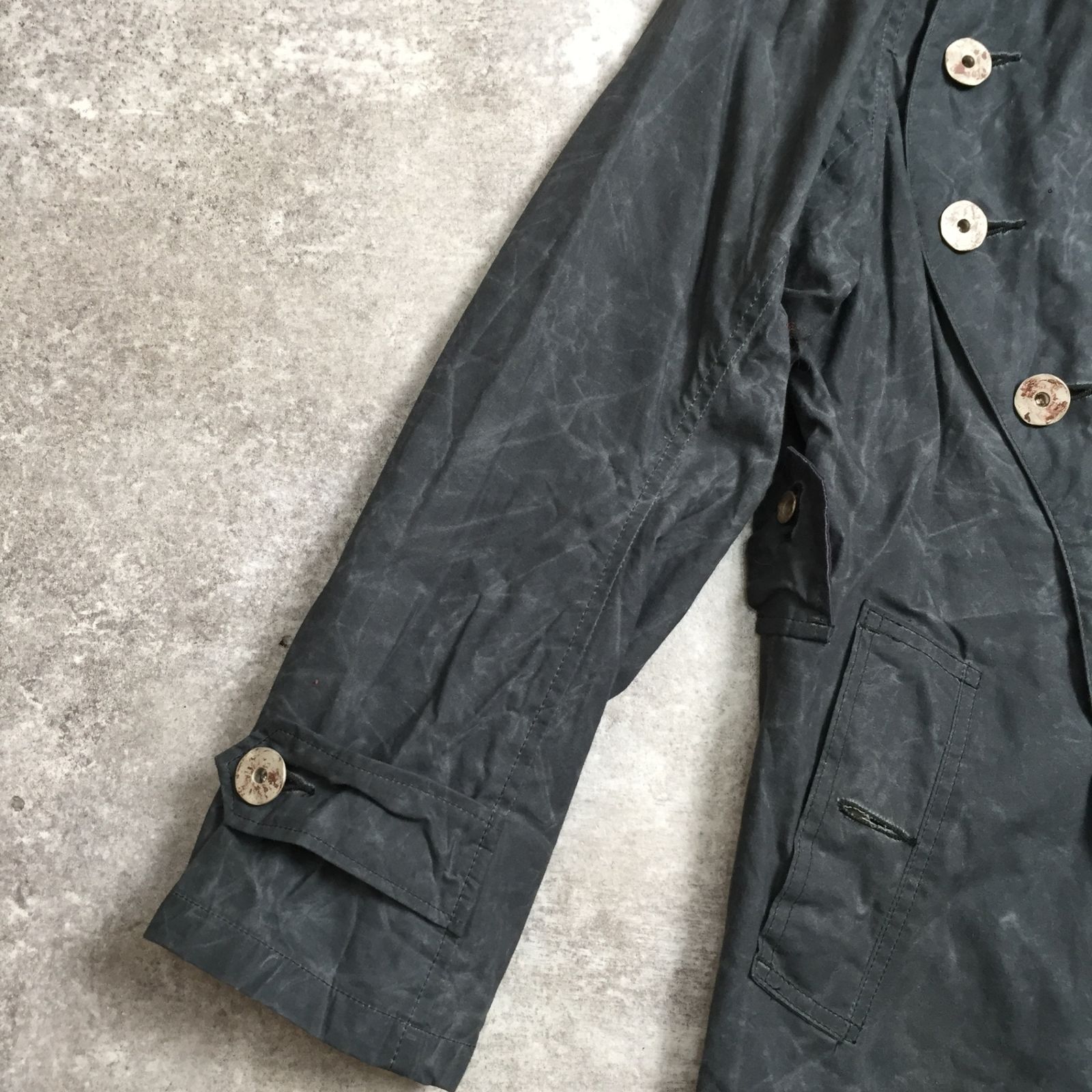 KAPITAL キャピタル オイルド モーターサイクル コート フランス軍