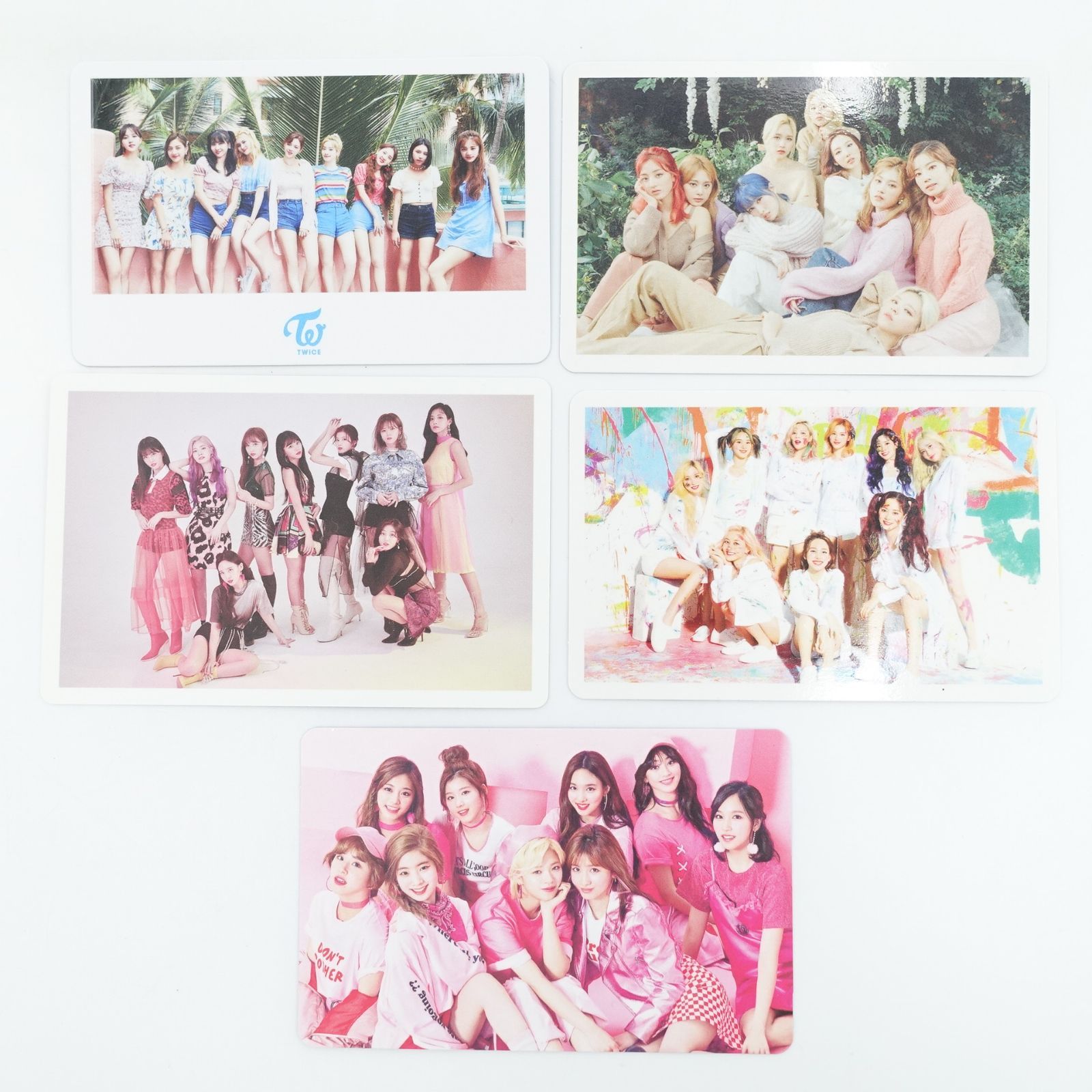 TWICE ナヨン ジョンヨン モモ サナ ジヒョ ミナ ダヒョン トレカ TWICE メンバートレカ 20枚セット ナヨン ジョンヨン モモ サナ