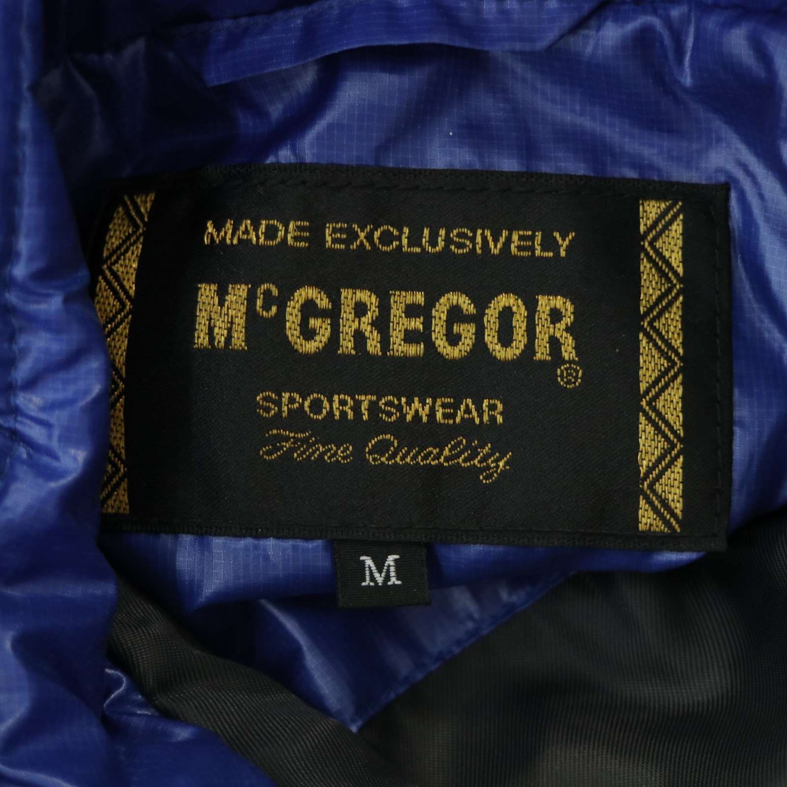 90s マクレガー　mcgregor デザインブルゾン　短丈　刺繍ロゴ　デザブル 90s マクレガー mcgregor デザインブルゾン 短丈 刺繍ロゴ デザブル