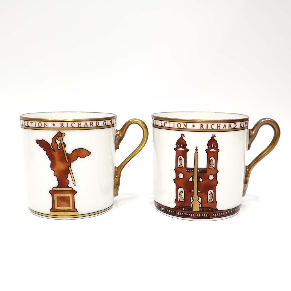 ジノリ GINORI 1735 CATENE プレート28cm 4色セット 【公式通販】