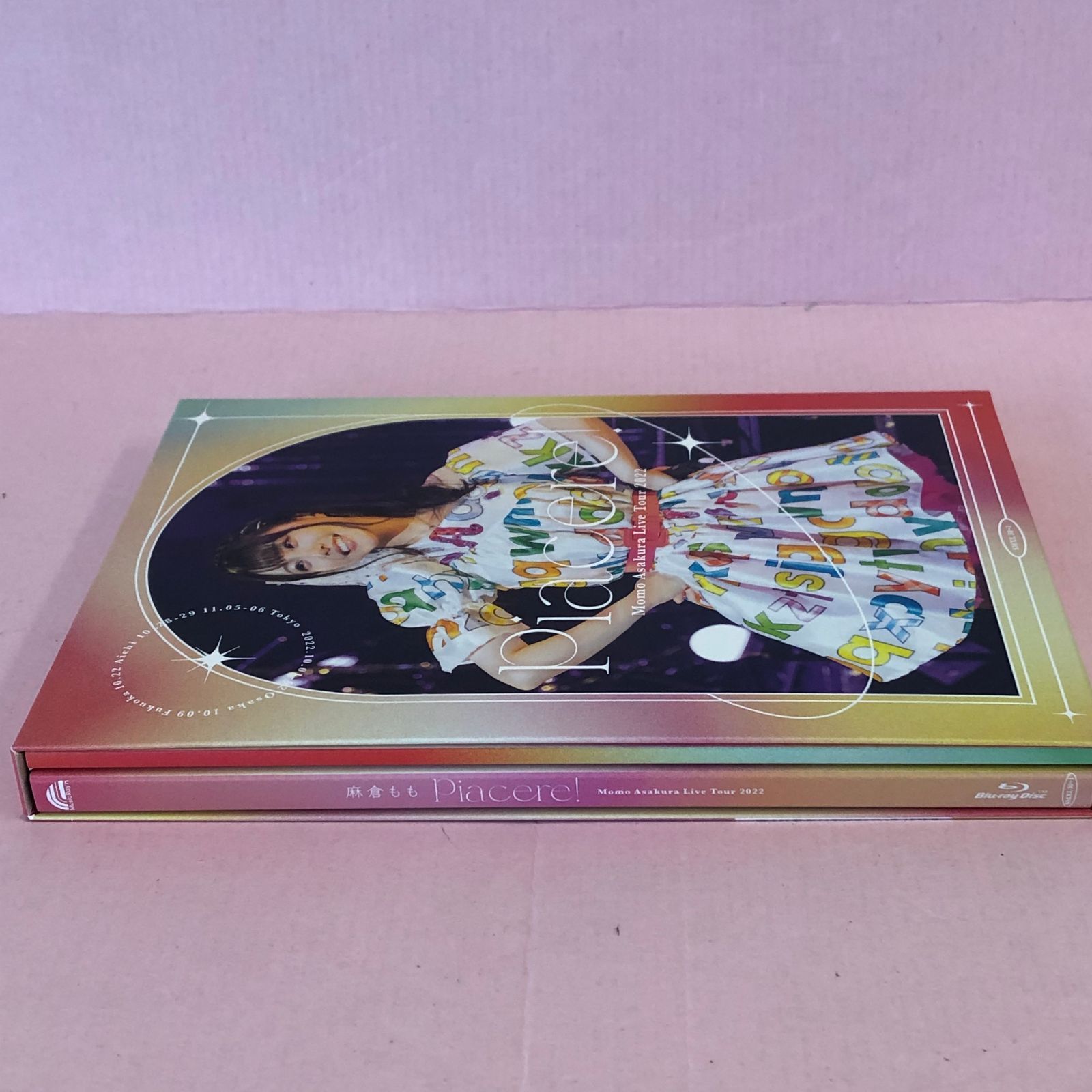 新品未開封 麻倉もも Piacere!の初回限定盤 ブルーレイ+レアオマケ 4月5日発売「麻倉もも Live Tour 2022 “Piacere!”」Blu-rayの