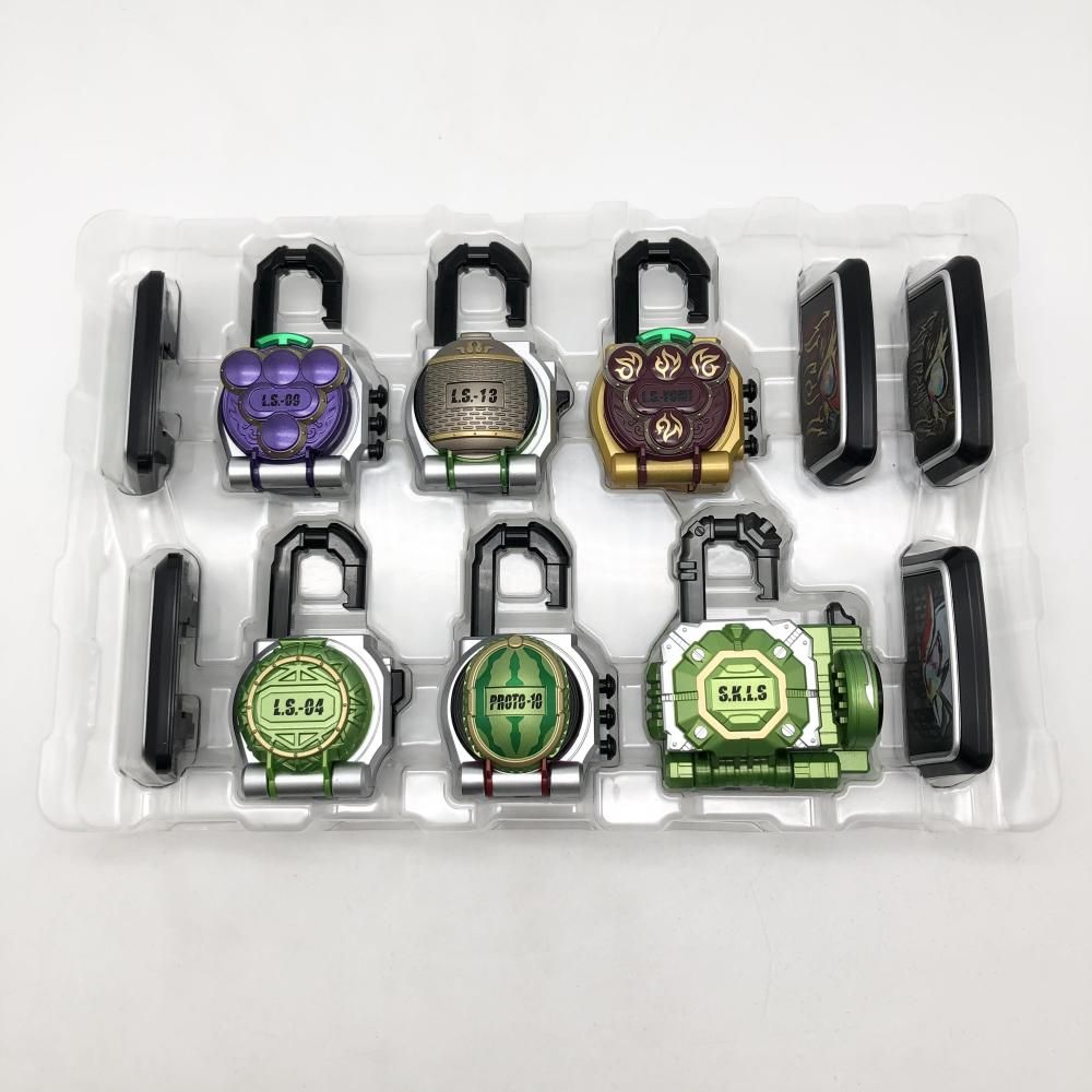 有 バンダイ 仮面ライダー鎧武 COMPLETE SELECTION MODIFICATION CSM ロックシード 呉島セット 17