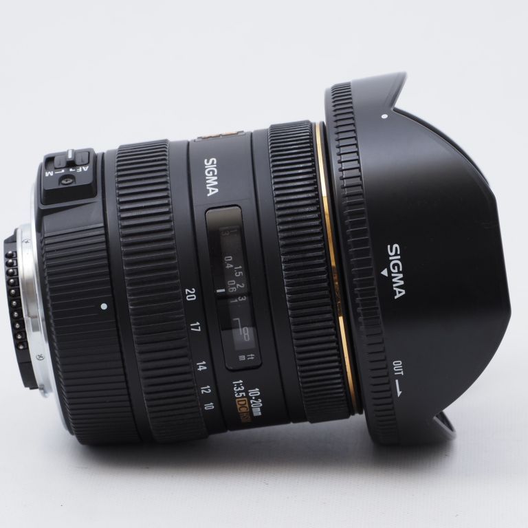 SIGMA シグマ 超広角ズームレンズ 10-20mm F3.5 EX DC HSM ニコン用