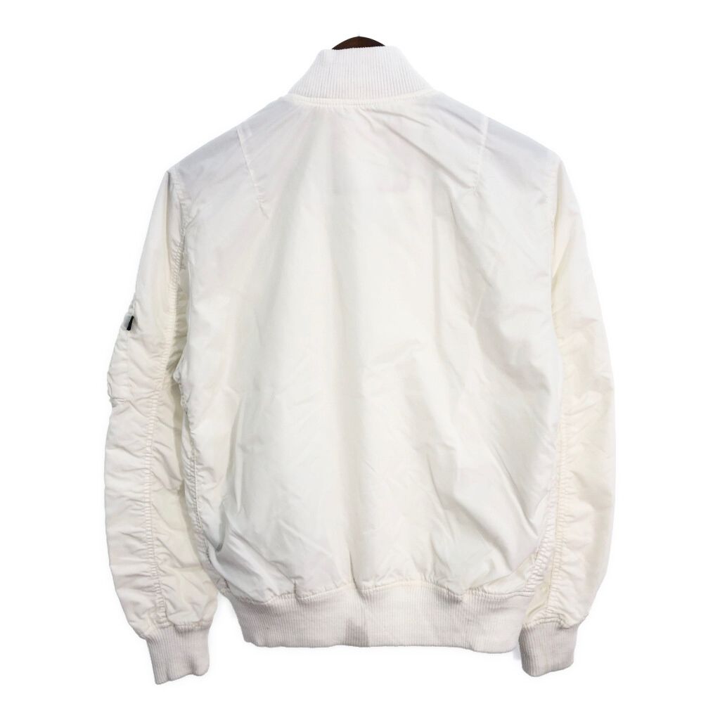 ALPHA INDUSTRIES MA-1 ナイロンジャケット 希少 ホワイト ALPHA INDUSTRIES MA-1 VF NASA | ブルゾン ホワイト メンズ | YOOX