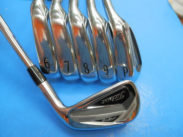 アイアンセット 即決 Ｊ１８ 中古良品 タイトリスト ＡＰ２ ７１６　NSPROMODUS3 TOUR105 （Ｓ） ５‐９Ｉ・Ｐ ２６度 ６本セット[1848]即発送