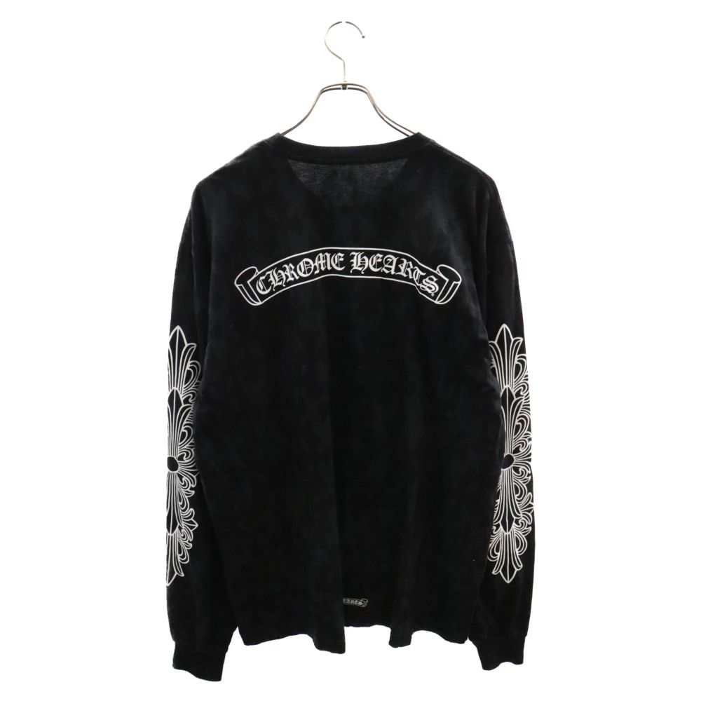 クロムハーツ 長袖カットソー サイズ:S セメタリークロスパッチ長袖カットソー 中古 OS06 Chrome Hearts - CHROME HEARTS 銀座店 クロムハーツ SAILIN ON