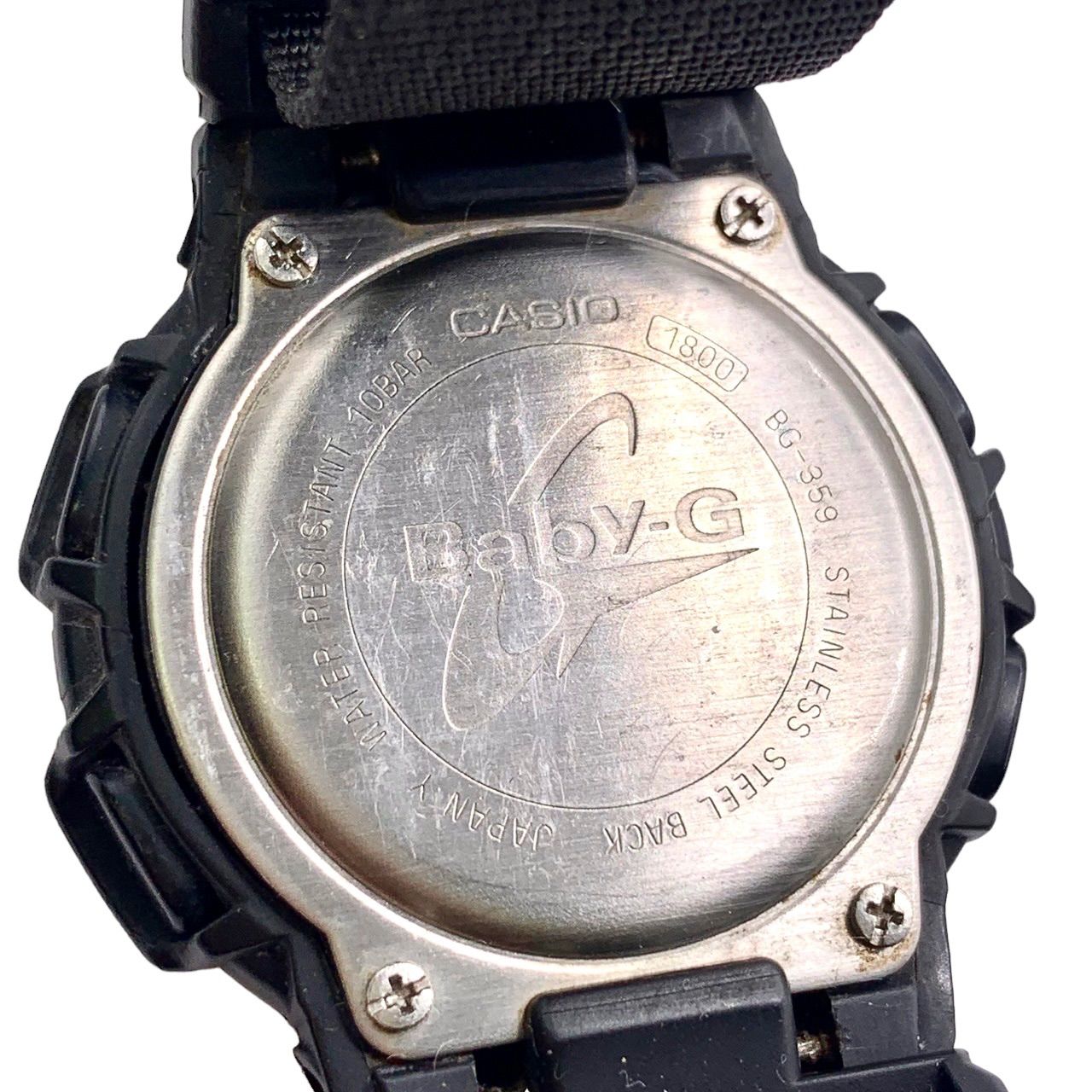 CASIO Baby-G️ BG-359】 美品 電池新品 SHOCK RESISTANT クォーツ 
