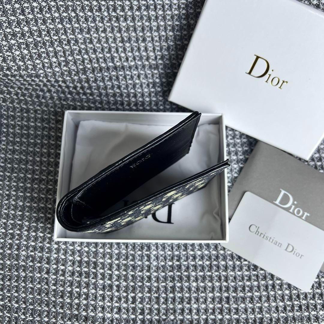 クリスチャンディオール Dior レオブリーク 二つ折り財布 - メルカリ