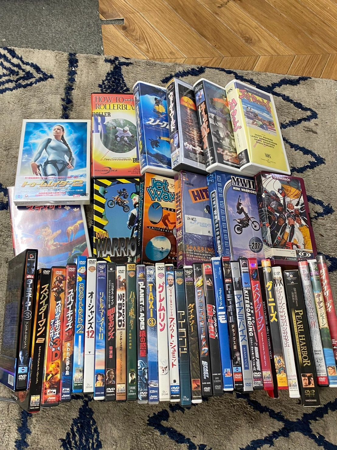 洋画 DVD まとめ売り スパイダーマン ハリーポッター ヘアスプレー VHS ビデオテープ DVD ターミネーター ハリーポッター スパイ