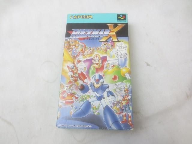 ロックマンX』1993年／スーパーファミコン - レトロゲームの説明