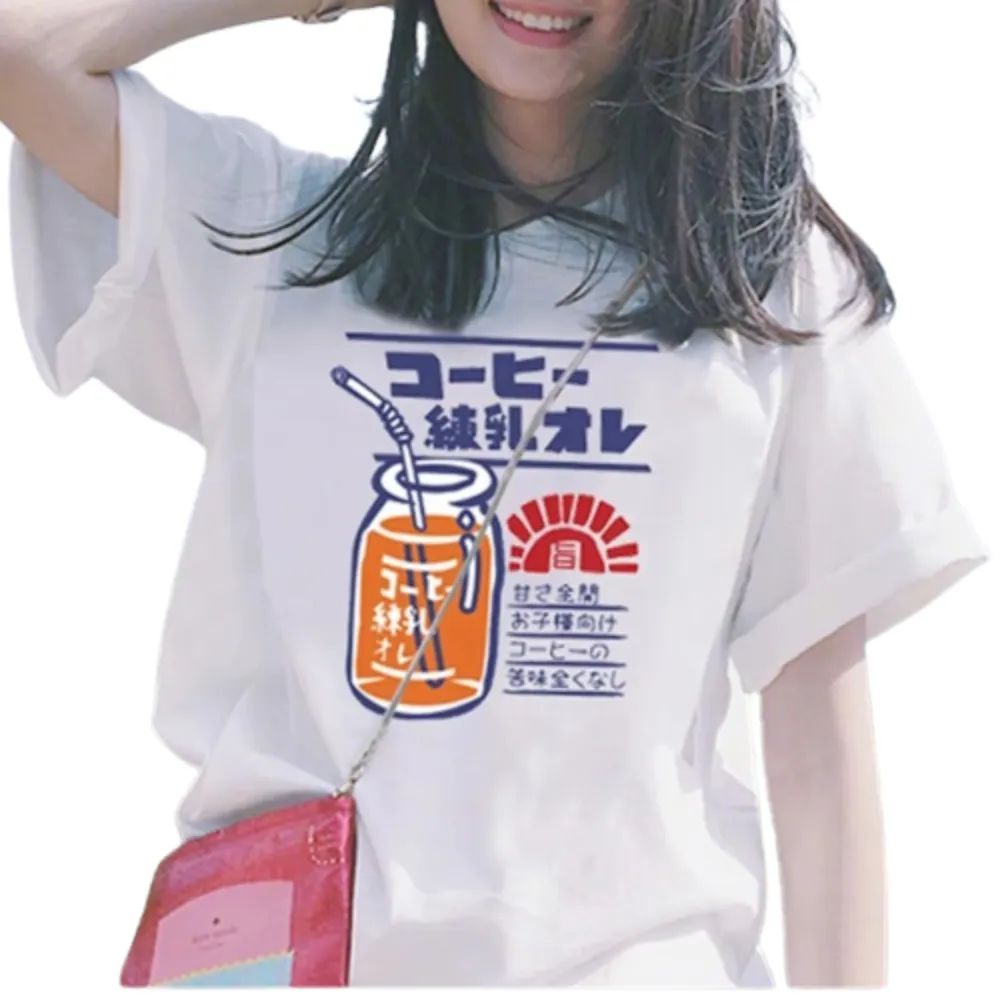 昭和レトロ コーヒー練乳Tシャツ - メルカリ