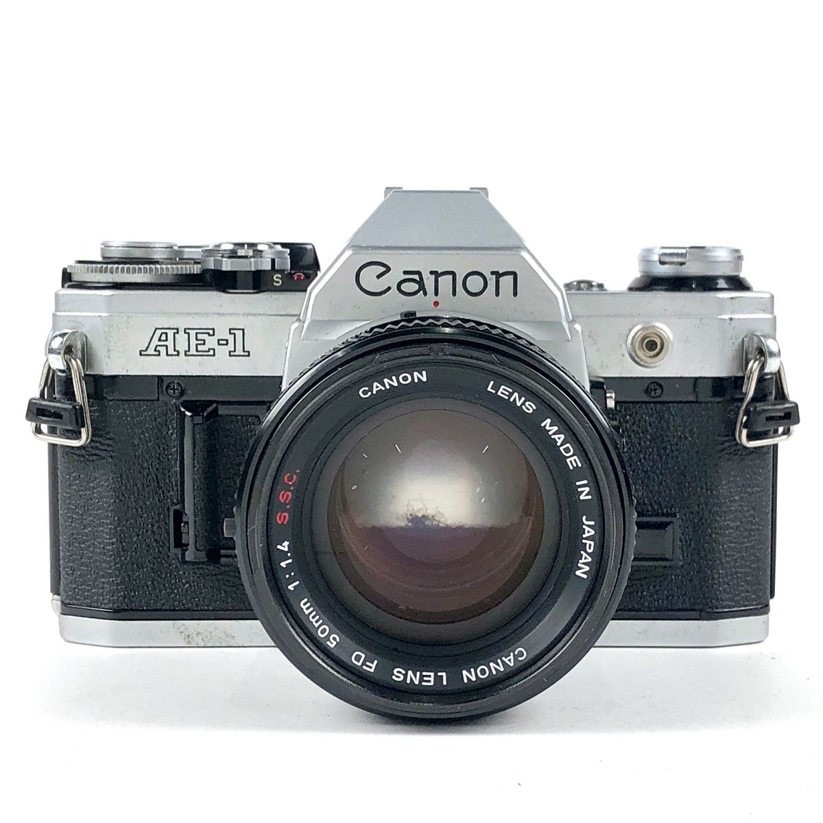 キヤノン Canon AE-1 シルバー + FD 50mm F1.4 S.S.C. フィルム