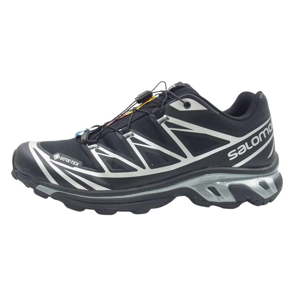 salomon サロモン スニーカー 474506 XT-6 GTX GORE-TEX ゴアテックス スニーカー ローカット シューズ ブラック系 28cm【中古】
