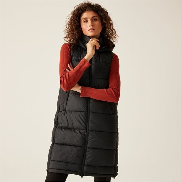 【送料無料】 レガッタ レディース ジャケット・ブルゾン アウター Ganella Bodywarmer Black