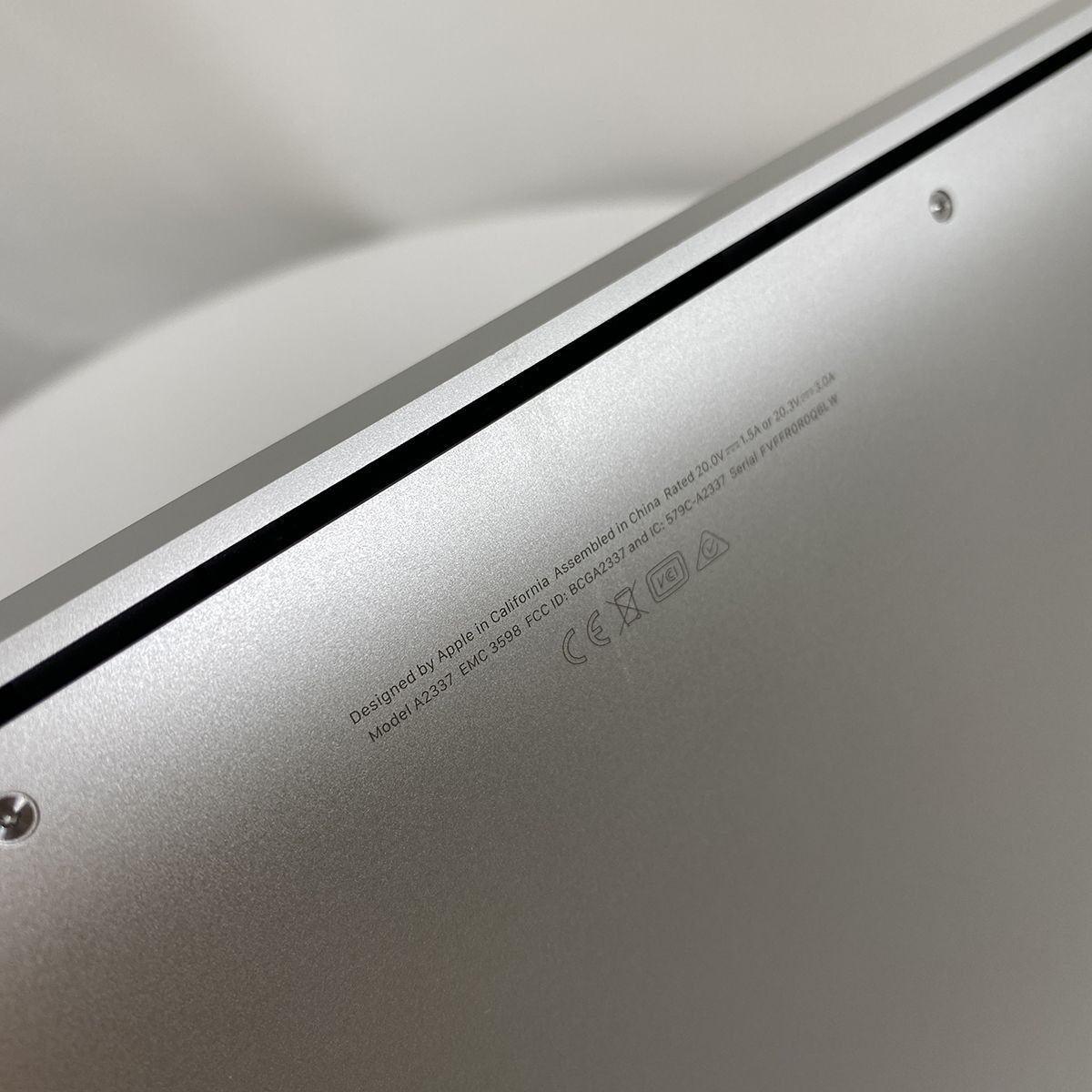 Apple MacBook Air (M1, 2020) シルバー本体 JIS MacBook本体