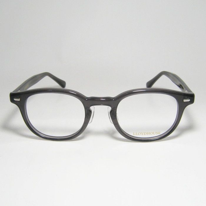 ロイドハウス クラシック 眼鏡 メガネ フレーム サングラス LH 075-GY-47 度付可 グレー