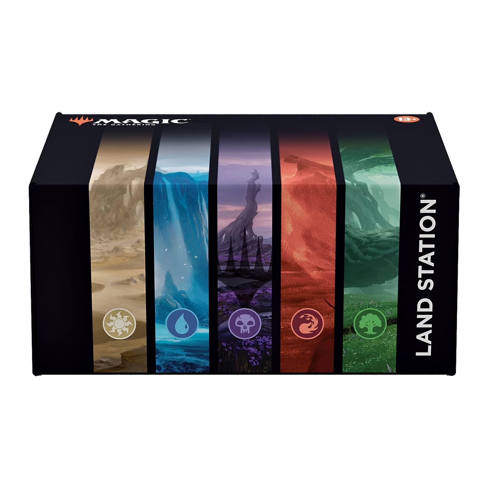 美品　マジッグザギャザリング　MTG　デッキケース　land station 美品 マジッグザギャザリング MTG デッキケース land station