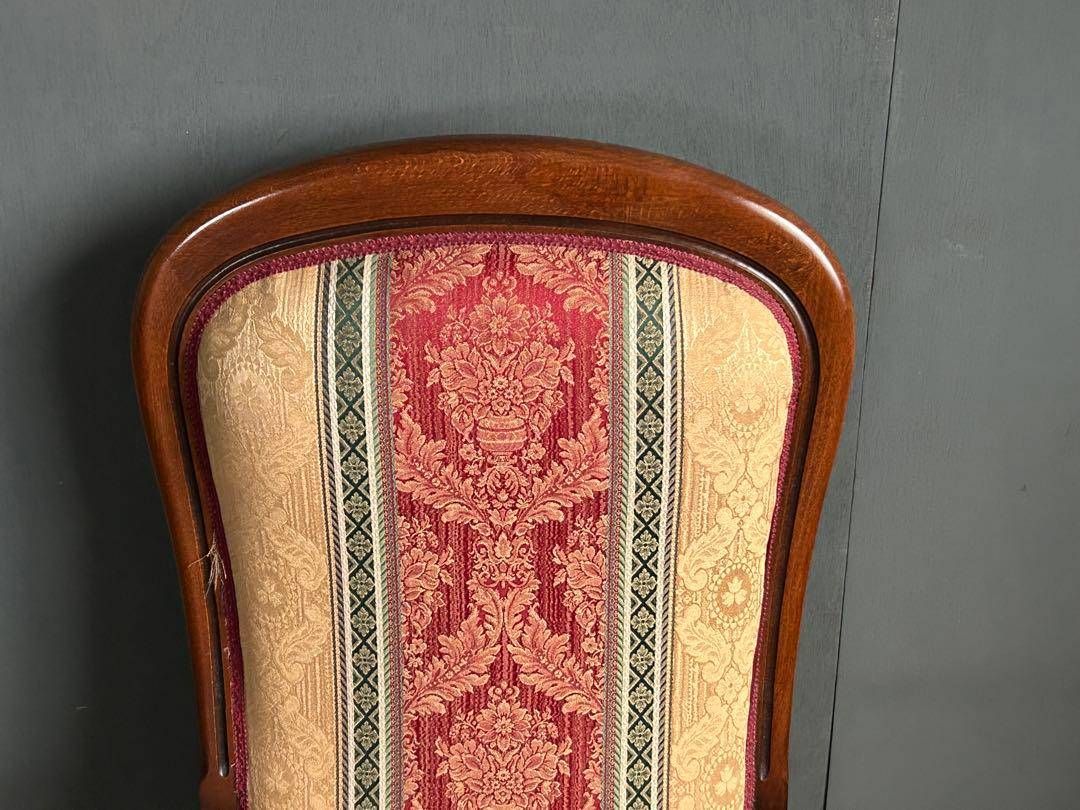 希少　クラシック　ストライプ　ヨーロピアン　鋲打ち　アームチェア　リベット　SZ 希少 クラシック ストライプ ヨーロピアン 鋲打ち アームチェア