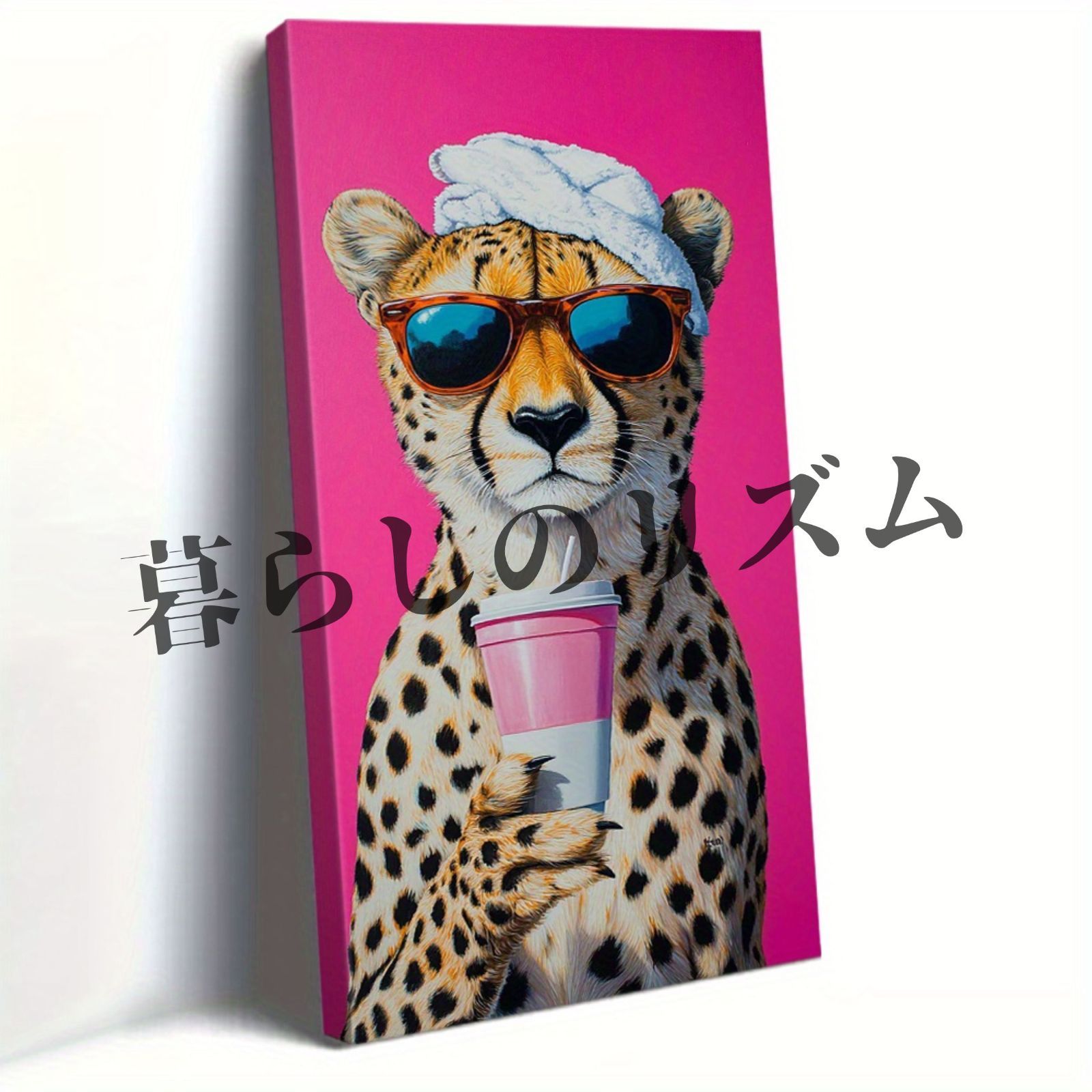 イデタツヒロ TIDE 原画 ANGRY CAT LUMINAIRE アート TIDE solo show