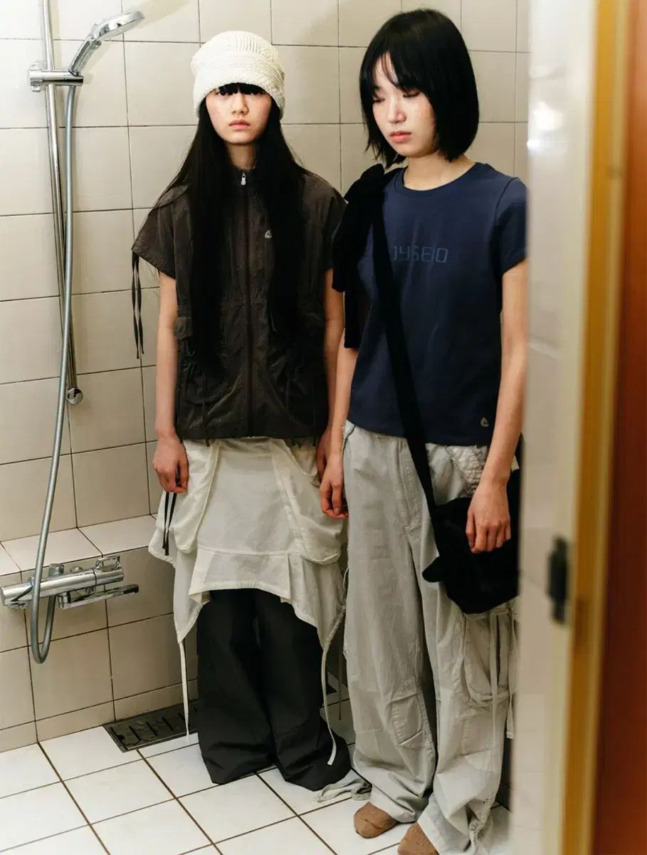 2 こいせいお ロー エッジ ポケット パンツ