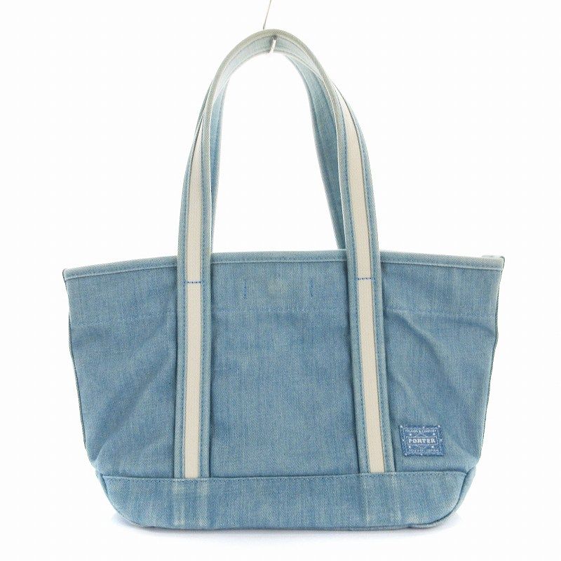 PORTER　デニム トートバッグ　美品 Yahoo!オークション -「porter デニムトートバッグ」の落札相場