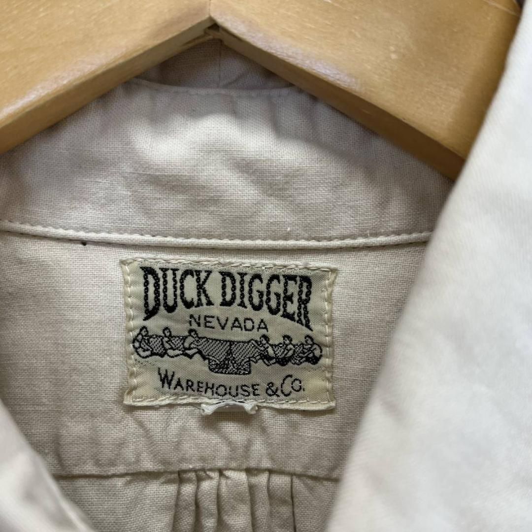WAREHOUSE ウエアハウス DUCK DIGGER プルオーバーシャツ 長袖
