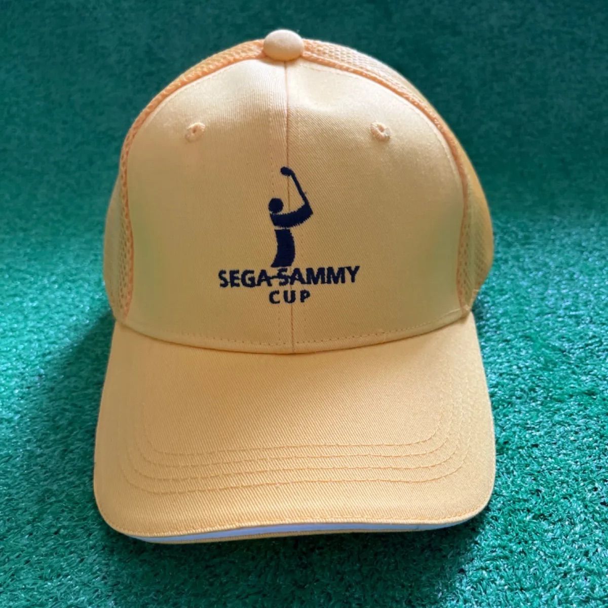 ゴルフィッカーズ　SEGASAMMY CUP コラボ　キャップ 新品】SEGASAMMY CUP セガサミーカップ メッシュゴルフキャップ