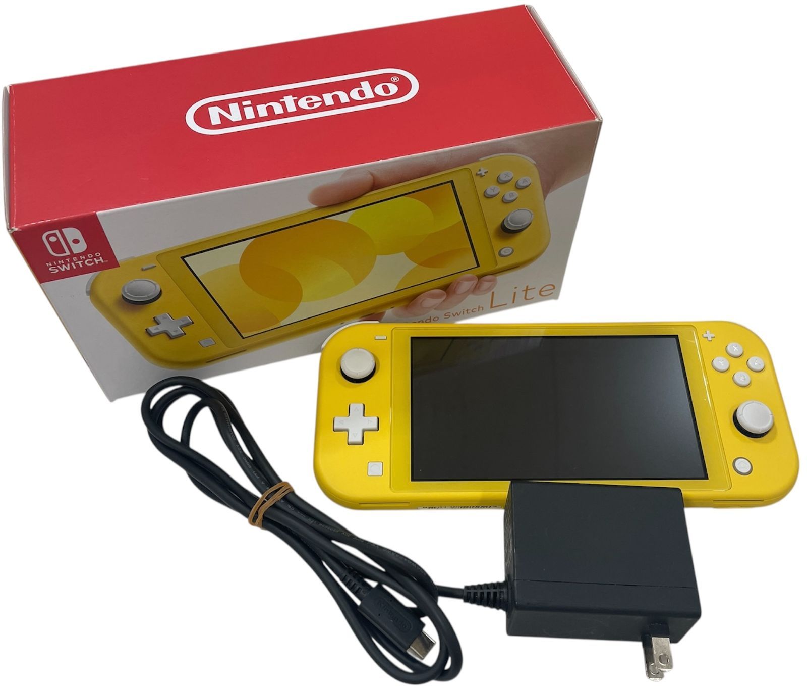 管理番号-P 任天堂 Switchlite スイッチライト イエロー HDH-001 現状品