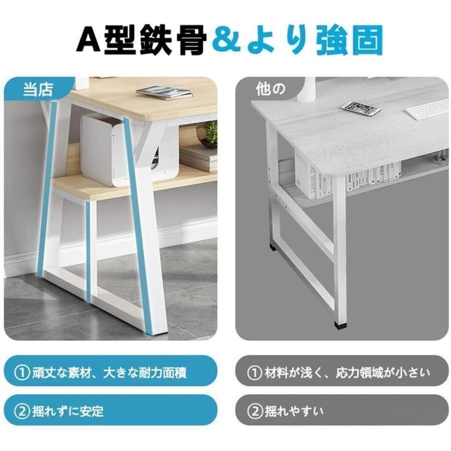 パソコンデスク デスク 机 学習机 勉強机 おしゃれ 80cm PCデスク オフィスデスク ゲーミングデスク 大人 シンプル eスポーツ