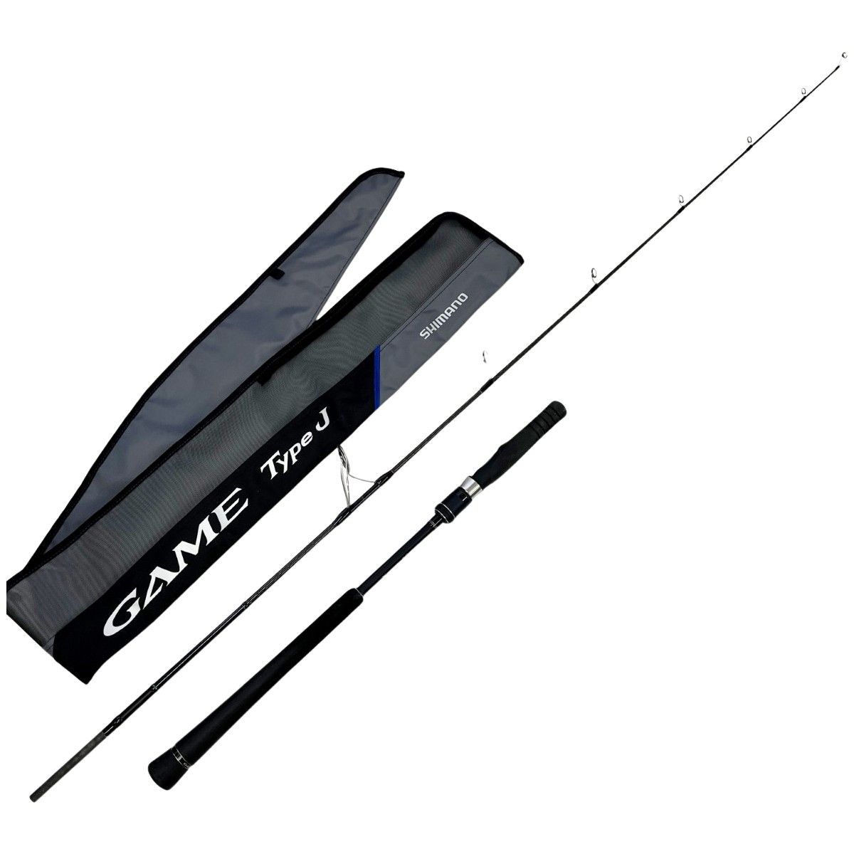 SHIMANO シマノ ルアーロッド 20ゲームタイプJ S60-3 キズ有 ソフトケース付 39828