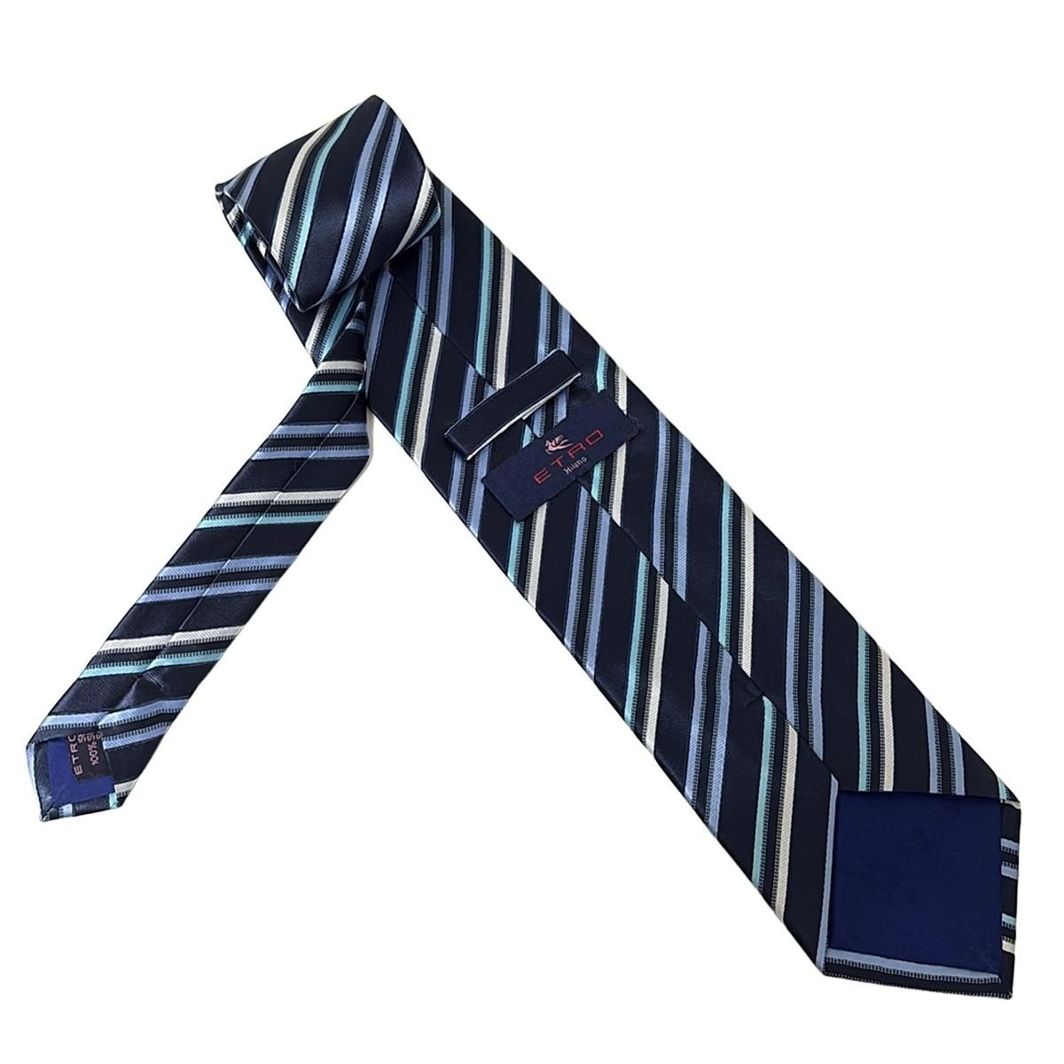 エトロ ネクタイ メンズ - レジメンタル 美品】ETRO エトロ ネクタイ