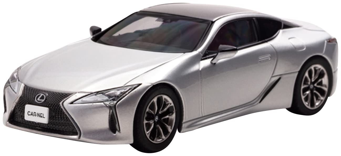 CARNEL 1|43 レクサス LC500 URZ100 2017 Sonic Silver 完成品 CN431705