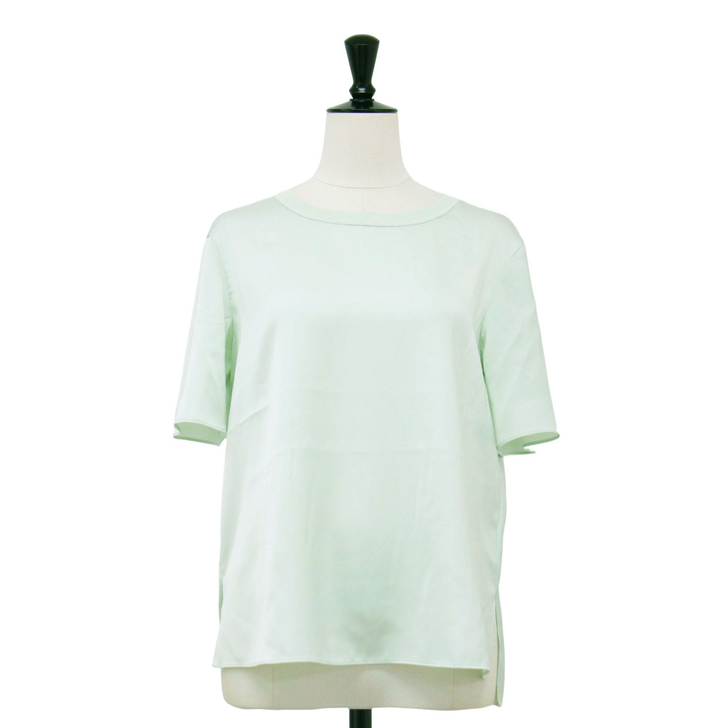 theory luxe ブラウス レディース セオリーリュクス 中古　古着 theory luxe セオリーリュクス ブラウス ミントグリーン サイズ:38(M