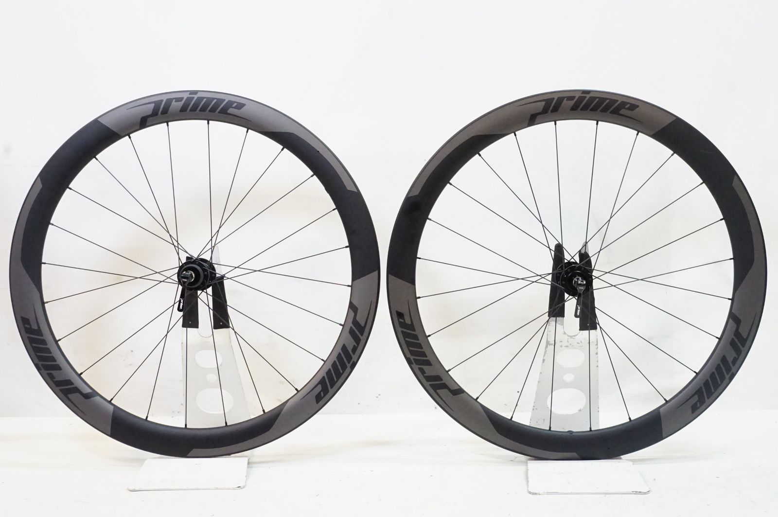 【新品・前後】Prime RR-50V2 カーボンクリンチャー ディスクホイール PRIME 「プライム」 RR-50 V2 DISC シマノ11速 ホイールセット