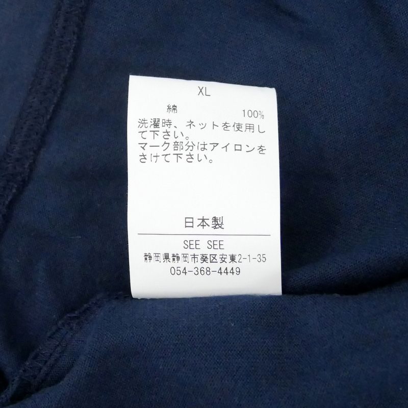 SEE SEE SEESEE シーシー 国内正規 25SS SUPER BIG FLAT POCKET TEE