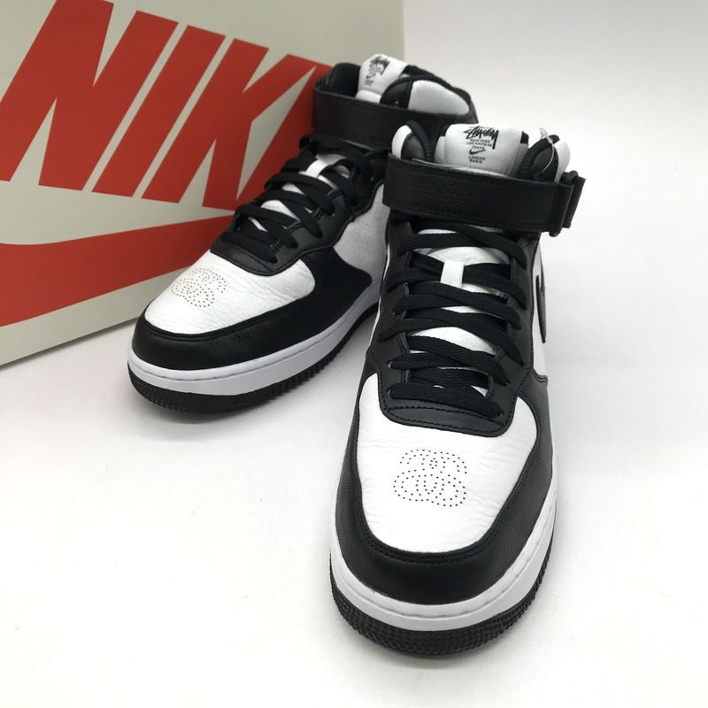 Stussy Nike スニーカー Air Force 1 DJ78401-002 箱付 タグ付