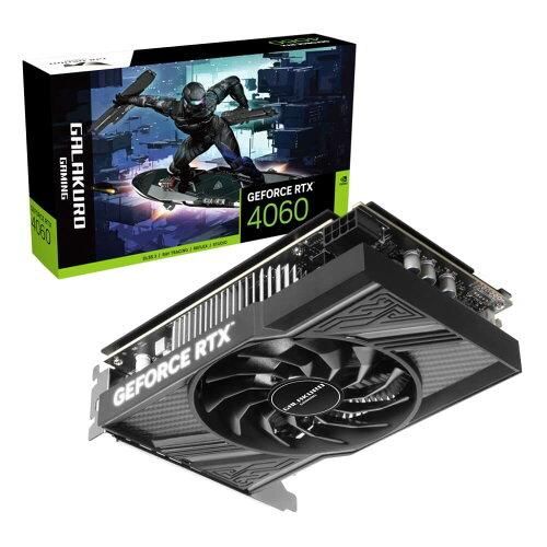 新品・3営業日で発送】玄人志向 GALAKURO GAMING GG-RTX4060