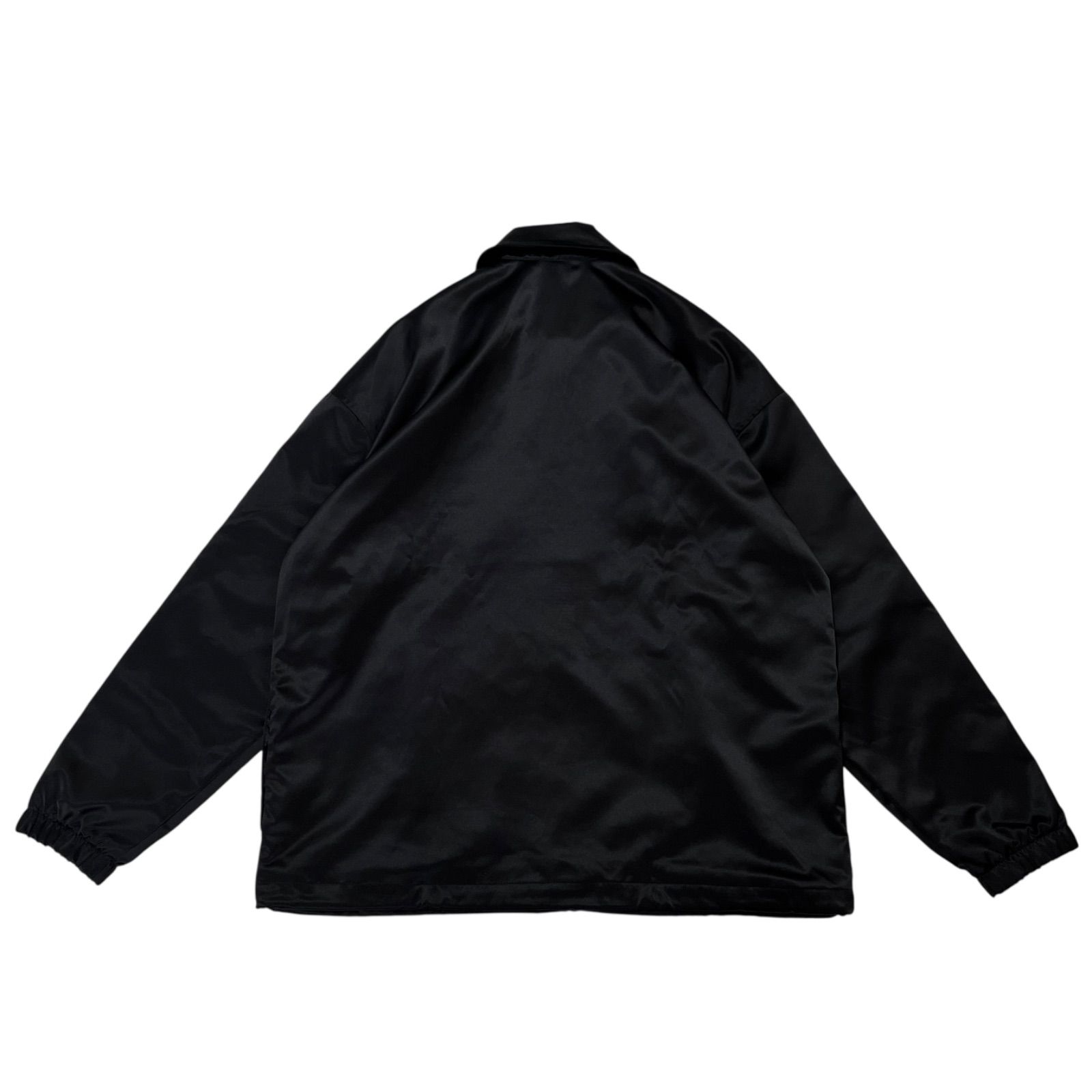 2459 adidas サテンコーチジャケット ブラック M 常田大希