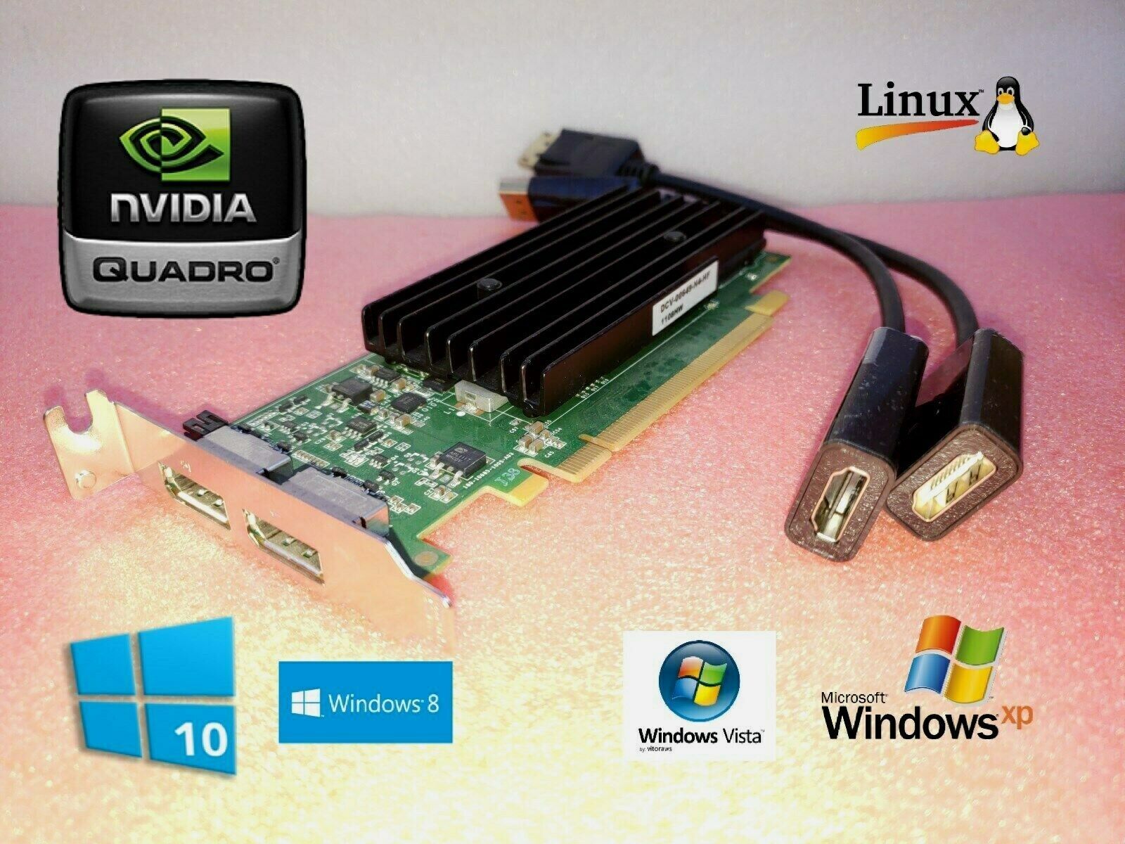 Acer Veriton X270 X275 X480 X480G X490 X498G X2611G X2630 デュアル HDMI ビデオ カード