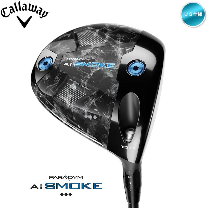 右用 キャロウェイ 2024年 PARADYM Ai SMOKE ◆◆◆ ドライバー US仕様 ストックシャフト Callaway 24 パラダイム Ai スモーク トリプルダイヤモンド 新品 未使用