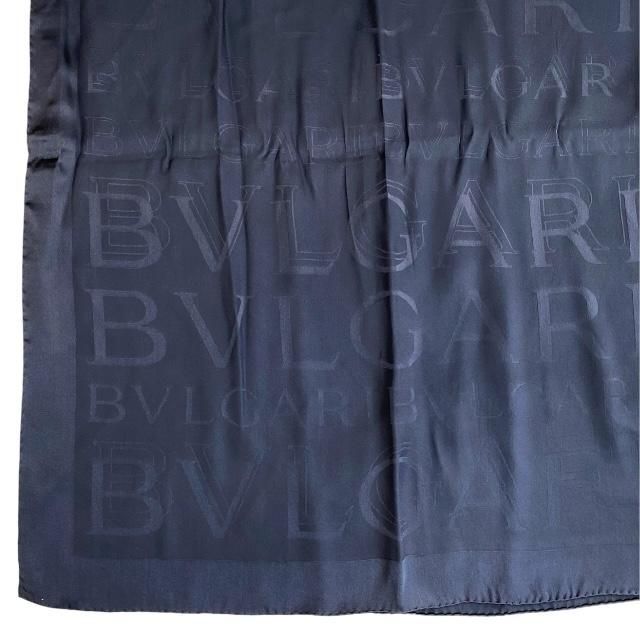 BULGARI ブルガリ ロングストール ショール スカーフ ロゴマニア 小物