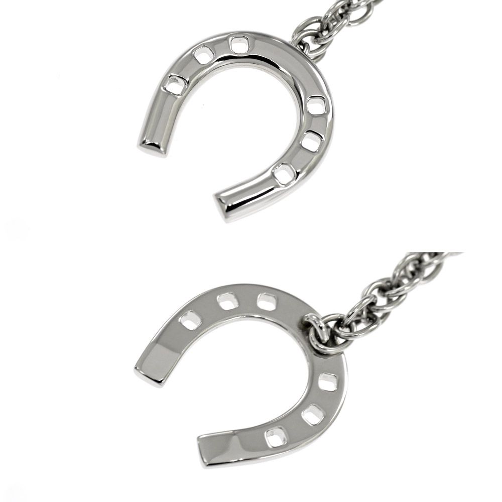 名東】エルメス キーホルダー ボンヴォヤージュ シルバー金具